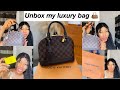 Unbox and Review my Louis Vuitton Alma BB Bag 👜 #explore #viral #louisvuitton #handbags #shopping