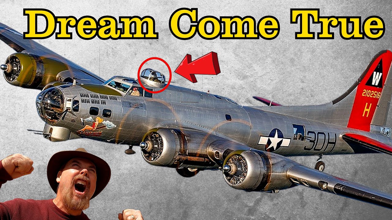 There's Nothing Like Flying A B-17 Flying Fortress - YouTube