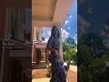 mom twerking in a dress