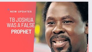 TB JOSHUA WAS  A FALSE PROPHET..#christianworship #bahatibukuku #celestialharmony #goodluckgozbert