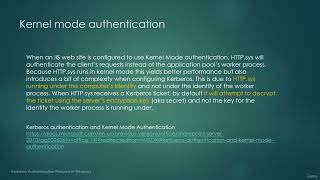 (18) Configure Kerberos for IIS
