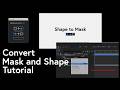 MaskShapeConverter for After Effects Tutorial