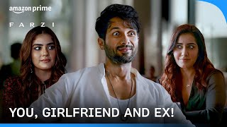 Farzi: Sunny Meets His Ex ON A DATE! | Farzi | Shahid Kapoor, Raashii Khanna | Prime Video India