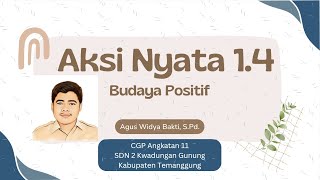 Aksi Nyata Modul 1.4 Budaya Positif CGP Angkatan 11