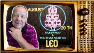 August 20th Leo? This Astrology video is all about you. Send a unique Birthday Card!