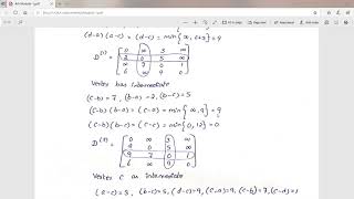 4 4 Floyd's Algorithm