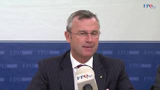 Norbert Hofer: Die FPÖ geht in großer Einigkeit in diese Wahl!