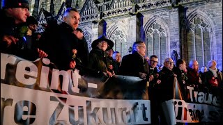 25,000+ Germans March Streets of Magdenburg With AfD Following Christmas Market Terror Attack