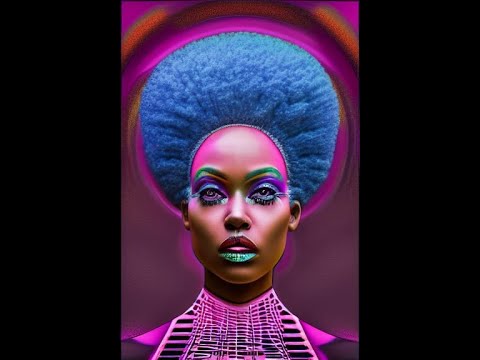 Afrofuturist artistic movements Ai Stable Diffusion #shorts