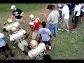 erhs 2011 spring season football 3 on 3 drill