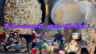 26th January 2025 picnic with Freds#picnic with friends#tibetanvlogger #friends#friendsforever