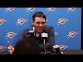 full post game media availability okc thunder at brooklyn nets february 26 2025