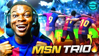 MSN Front 3 In eFootball Mobile Is Too Good! 🔥