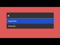 Autocomplete suggestion box