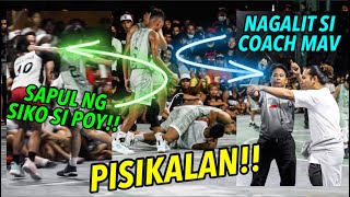 PISIKALAN!! - SAPUL NG SIKO SI POY!! - NAGALIT SI COACH MAV | S.2. vlog 495