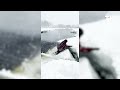 guy slips on frozen path icy incidents