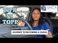 Where to do your CA(SA) articles: TIPP vs TOPP •• Auditing vs In Business