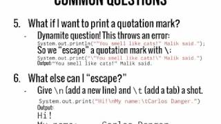 00_02: Java 101, Hello World, Errors