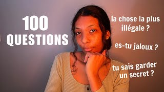 ASMR | 100 questions qui sortent de nulle part (+bruit clavier)