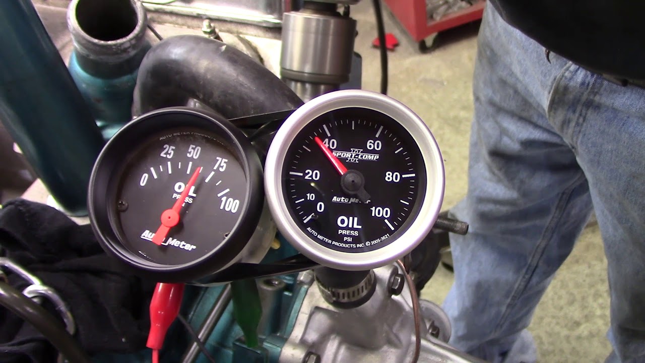 Oil Pressure Gauge Mechanical Vs Electrical At Andrew Freeman Blog