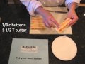 How to Measure Butter