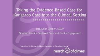 Taking the Evidence Based Case for Kangaroo Care into the Clinical Setting