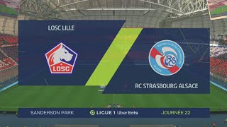 FIFA 23 [PS5] LIGUE 1 2022/2023 : LILLE OSC - RC STRASBOURG