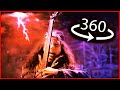 360° VR Stranger Things 4 | Eddie Munson's Upside Down Guitar