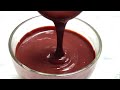 Chocolate Ganache Recipe | 4K | No Whipping Cream No Butter | Chocolate Ganache