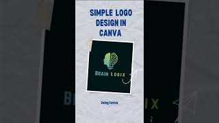 How To Make A Professional LOGO With Canva #canva #logodesign