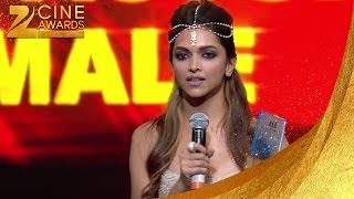 Zee Cine Awards 2014 Best Female Actor Deepika Padukone