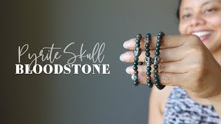 Why Choose Pyrite Skull Bloodstone Bracelets?