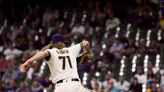 Josh Hader Slow Motion Throw