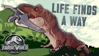 Jurassic World Dinosaur Song: “Life Finds a Way” -  Lyric  | Mattel Action!