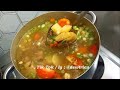 recipe for fresh warm u0026 nutritious rib soup suitable for those who are not feeling feeling l pr...