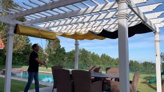 Infinity Canopy with Magnetic Latch and Pole