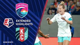 San Diego Wave FC vs. Kansas City Current: Extended Highlights | NWSL | CBS Sports Attacking Third