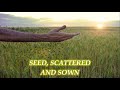 Seed, Scattered and Sown [Chorus-Verse 1-Chorus]