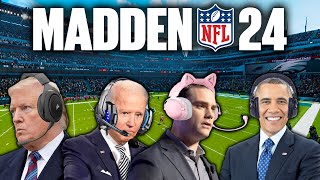 US Presidents Play Madden 24