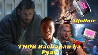 Thor Bachpan ka Pyar😂 -  Mjollnir Hammer 🔨 || #thor #bachpankapyar