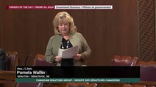 Senator Pamela Wallin's Speech on the Emergencies Act (February 23rd, 2022)