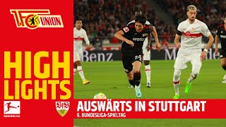 Auswärts in Stuttgart - Highlights | Bundesliga I 1. FC Union Berlin