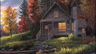 How to Paint Log Cabins