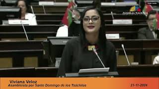 Presidenta de la Asamblea Nacional Viviana Veloz - Sesión 982 - #UniversidadSantoDomingo