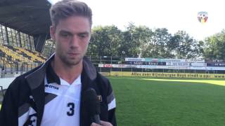 Jeroen Hessing na afloop van Rijnsburgse Boys - Barendrecht [4-4] (19-09-2015)