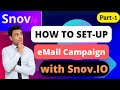 How to setup Snov.io email Campaign | email campaign setup by Snovio | SnovIO email Campaign SetUp