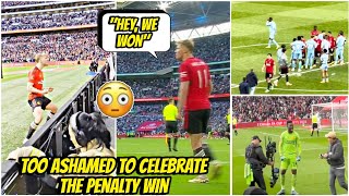 😭Manchester United players felt embarrassed apart from Hojlund who celebrated al
