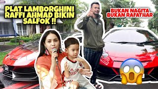 BUKAN NAGITA atau RAFATHAR.. TERNYATA ini SOSOK YANG NAMANYA TERPAMPANG di LAMBORGINI RAFFI AHMAD