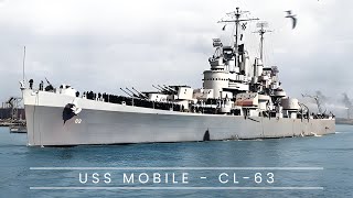 USS Mobile - CL-63 (Cruiser)