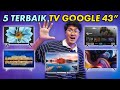 5 terbaik TV Google 43 inci murah di Malaysia